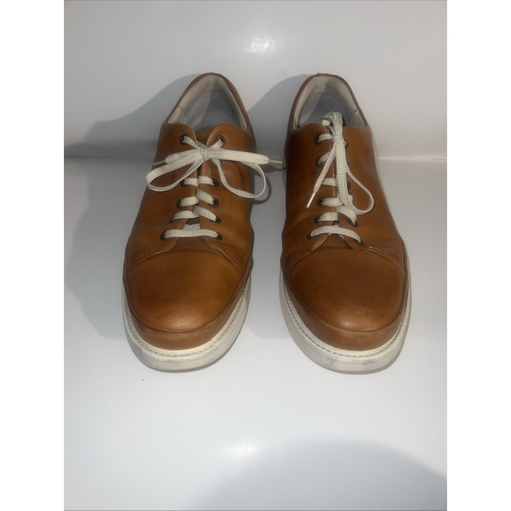 Mens Causal Leather Samuel Hubbard Fast Shoes Size 13 Vibram Sole Casual Sneaker - Picture 2 of 5